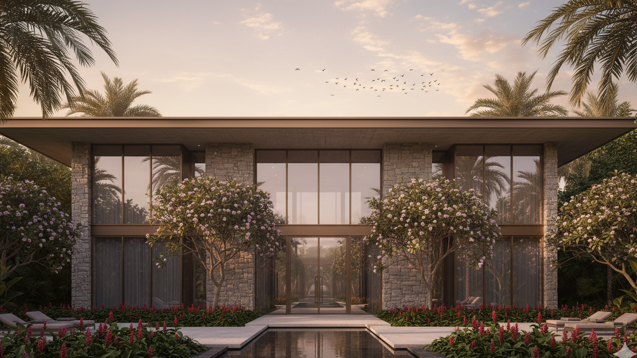 Smart home automation for Al Barari villas